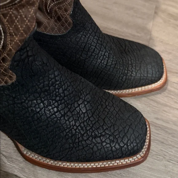 Stetson Exotic River Horse Hippopotamus Boots
